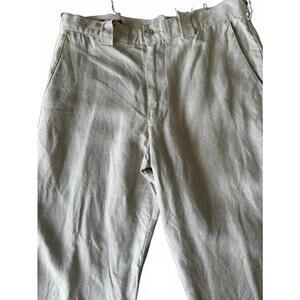 Reunion Linen Pants 32x31 Natural Beige